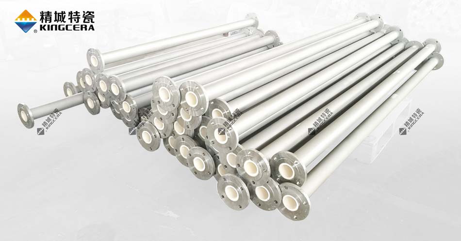 鋰電池正極材料氣力輸送陶瓷管 鋰電池正極材料氣力輸送陶瓷管